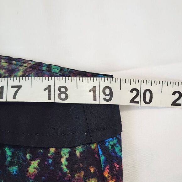 Derek Lam for Design Nation Nightshade Rio De Janeiro Peplum Splatter Top sz L - Picture 7 of 13